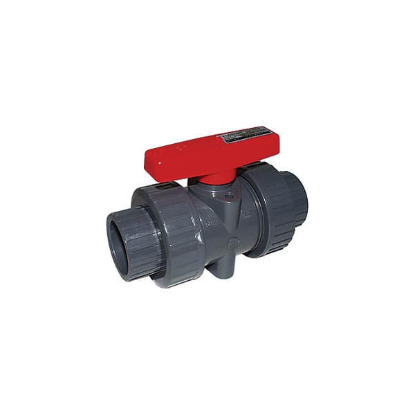 1-1/2" T/S-603V PVC BALL VALVE